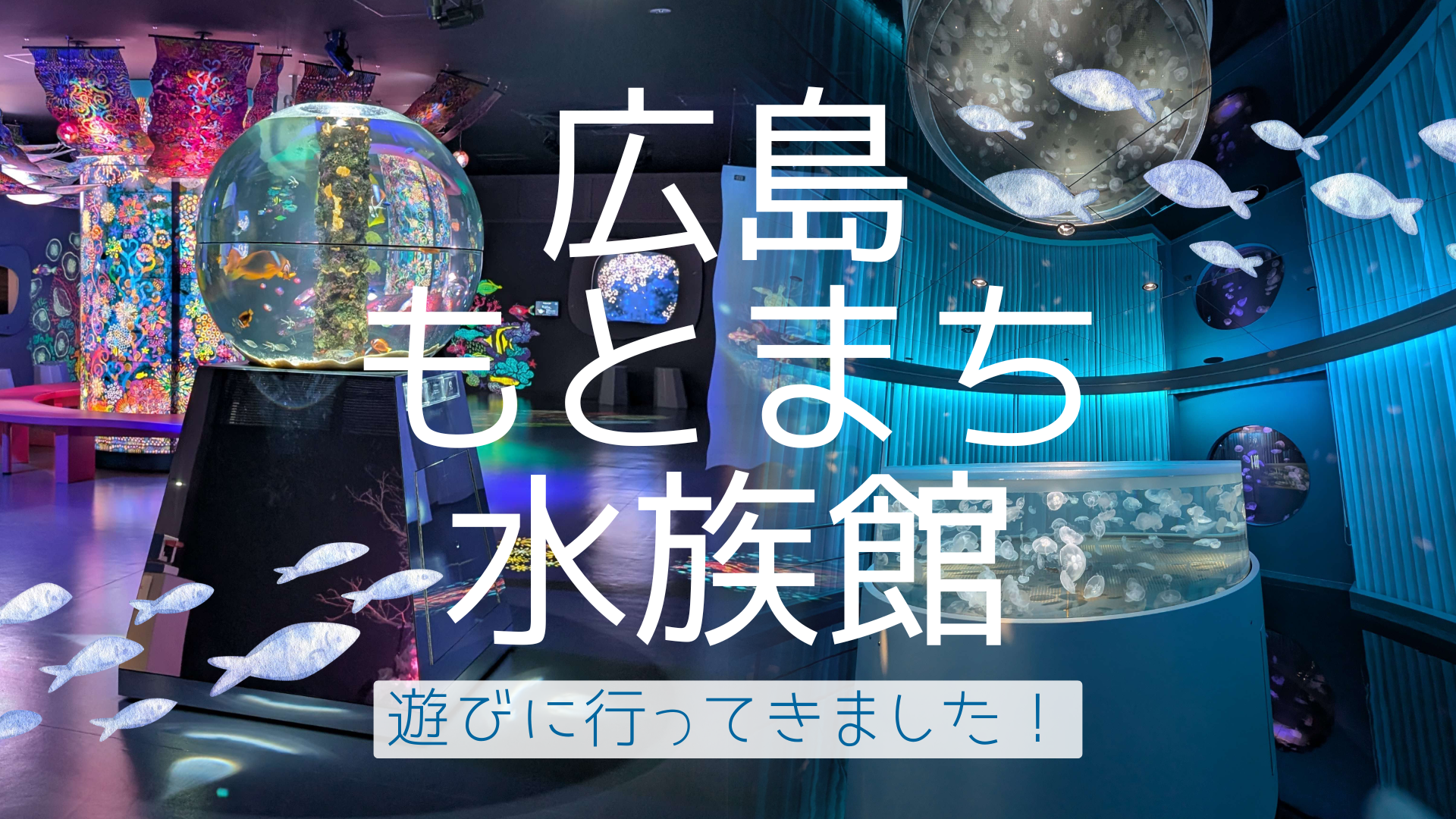 できたてほやほや！広島もとまち水族館へ遊びに行ってきました！